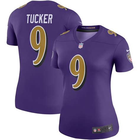 Justin Tucker Baltimore Ravens Nike Women's Color Rush Legend Player ...