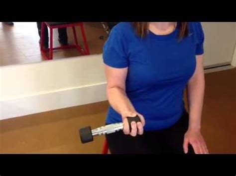 Forearm Pronation and Supination exercise - YouTube