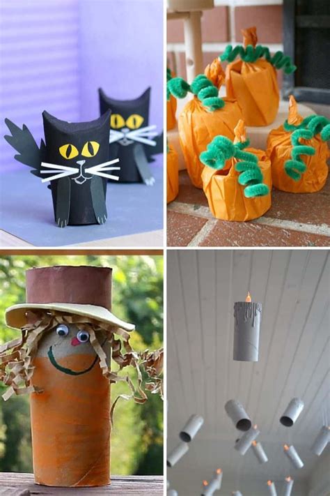 10+ Easy Halloween Toilet Paper Roll Crafts - Glue Sticks and Gumdrops