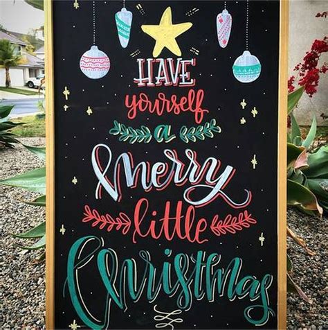 34 Inspiring Christmas Chalkboard Signs Design Ideas - MAGZHOUSE