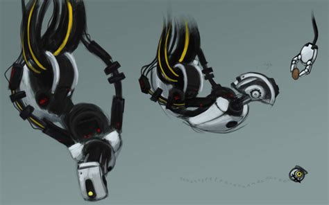 Portal2 GLaDOS practice by gryphonworks on DeviantArt