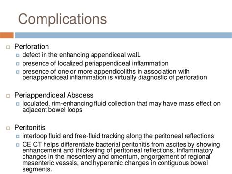 Imaging in Appendicitis