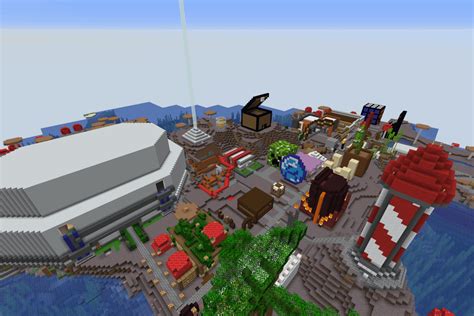 Our Shopping District Inspired by Hermitcraft : HermitCraft