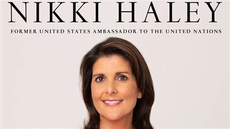 Nikki Haley to release new book, "With All Due Respect," on Nov. 12