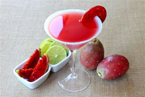 Prickly Pear Martini Recipe - Food Fanatic