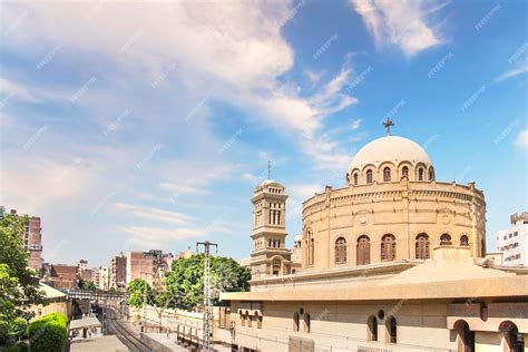 Premium Photo | Church of st. george in the coptic cairo district of ...