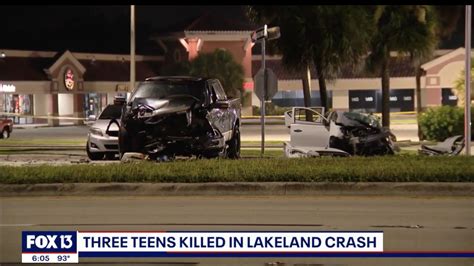 Three young people killed in multi-car crash, Florida cops say | Miami ...