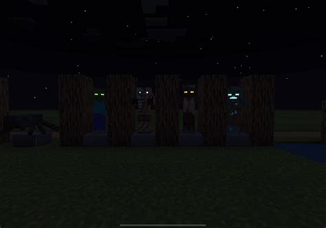 Glowing Eyes Minecraft Texture Pack