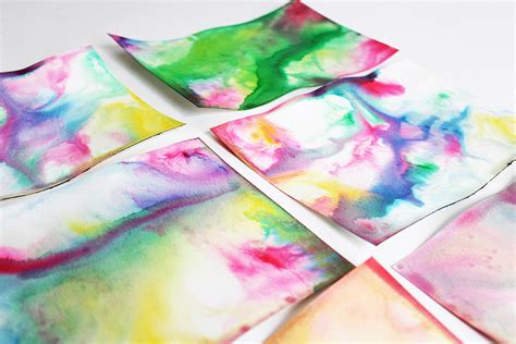 Science & Art for Kids: Marbled Milk Paper - Babble Dabble Do