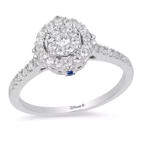 Enchanted Disney Fine Jewelry 0.40ct Diamond Cinderella Ring- H.Samuel | Cinderella engagement ...