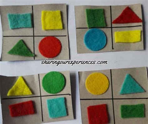 8 Simple DIY Activities to strengthen visual spatial intelligence for preschoolers - Sharing Our ...