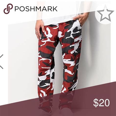 Red camo pants | Red camo pants, Camo pants, Pants