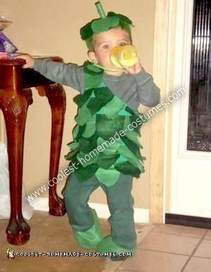 Coolest Homemade Sprout Jolly Green Giant Costume