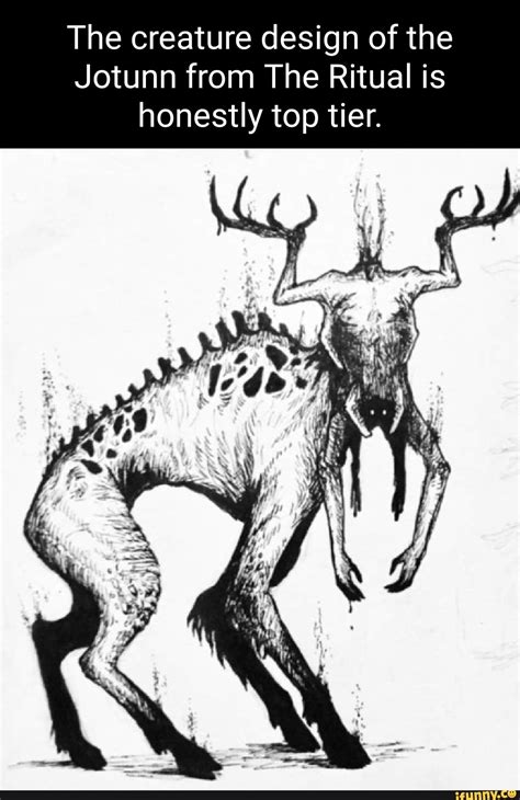 The creature design of the Jotunn from The Ritual is honestly top tier. - iFunny