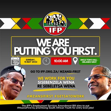 Media Alert IFPYB Takes IFP Private Members Bill to Gauteng - Inkatha ...