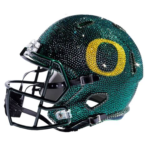 Oregon Ducks Swarovski Crystal Large Football Helmet