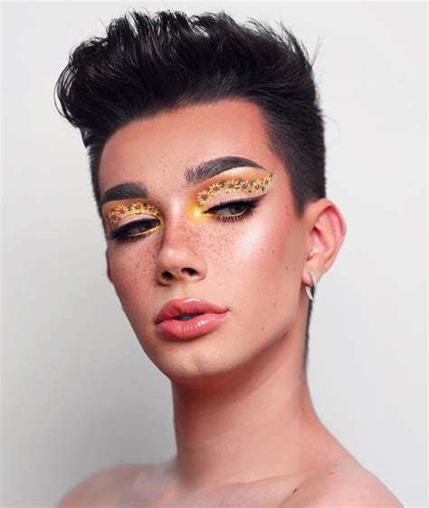 James Charles FLOWER CHILD | Flower makeup, James charles, Creative makeup