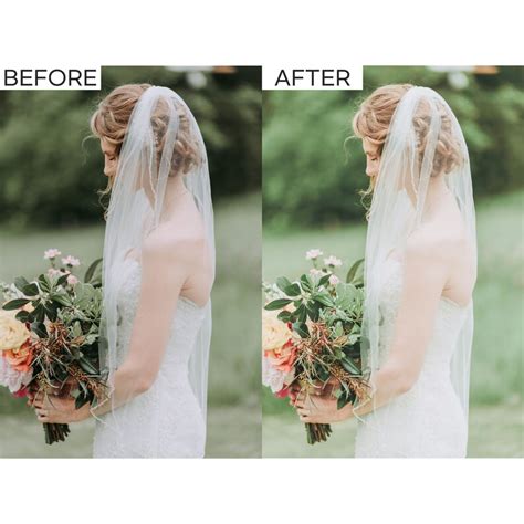 6 Wedding Lightroom Presets Bright and Light Presets Bride - Etsy