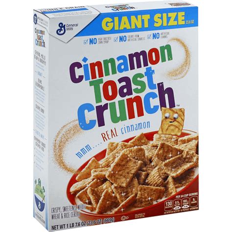 Cinnamon Toast Crunch Cereal, Giant Size | Cereal | Riesbeck