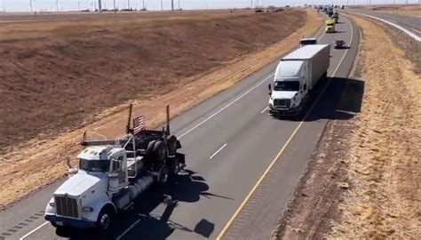 Freedom Trucker Convoy Rolls Through Texas | News Talk WBAP-AM