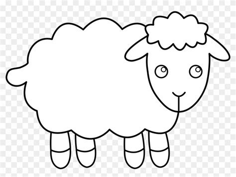 Sheep Clipart - Sheep Black And White - Free Transparent PNG Clipart Images Download