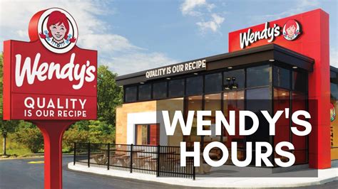 Wendy's Breakfast Hours & Other Important Operating Hours