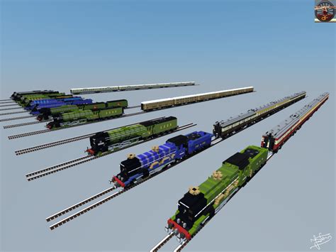 British Steam Trains Collection World Download Minecraft Map