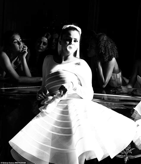 Selena Gomez the beautiful bride! Singer models a wedding dress for Love On music video... amid ...