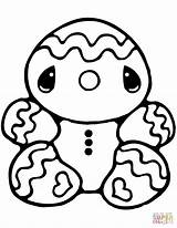 Christmas Coloring Pages For Kids Gingerbread sketch template