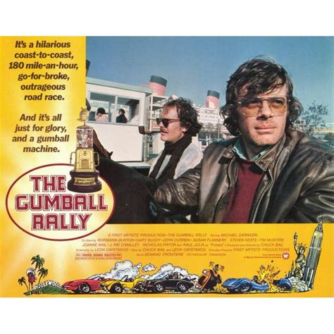 The Gumball Rally - movie POSTER (Style F) (11" x 14") (1976) - Walmart.com - Walmart.com