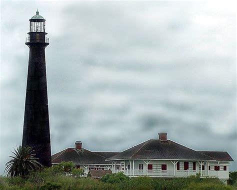 Port Bolivar Lighthouse, a photo from Texas, South | TrekEarth | Galveston, Family beach ...