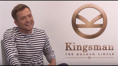 Taron Egerton: I Want To Do KINGSMAN 3 - YouTube