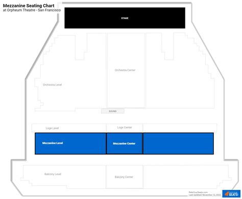 Orpheum Theater San Francisco Seating Chart | Cabinets Matttroy