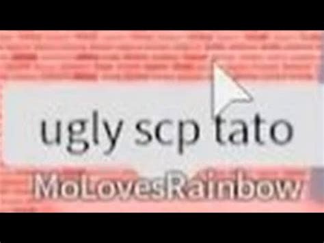 ugly scp tato - YouTube