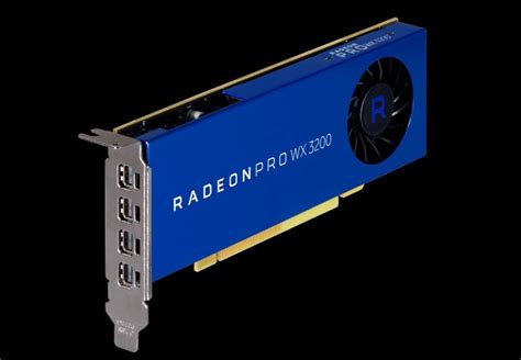 AMD Announces the Radeon Pro WX 3200 Low-Profile Card | eTeknix