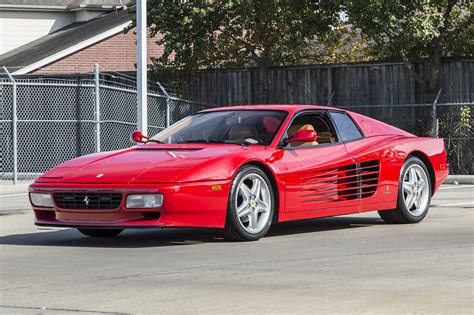 1992 Ferrari 512TR Testarossa 512 TR Rosso Corsa Red Tan 24k miles Tubi - Classic Ferrari ...