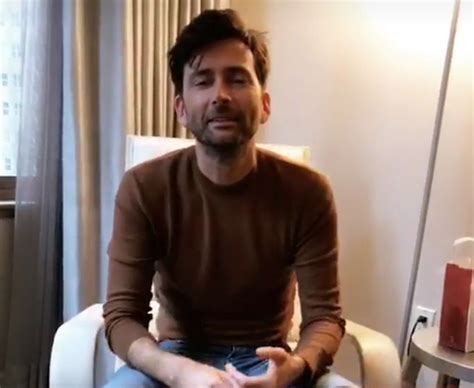 David Tennant: Georgia's Instagram - a short message about Good Omens 10th Doctor, Doctor Who ...