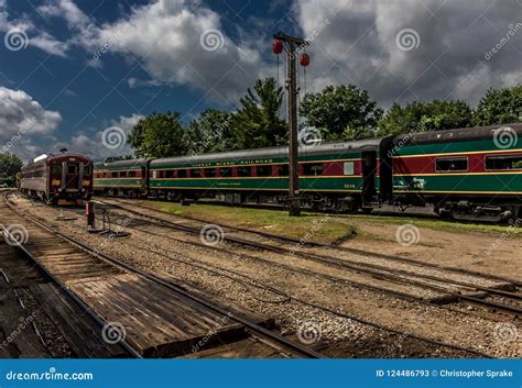 Conway Scenic Railroad, North Conway Editorial Stock Photo - Image of ...