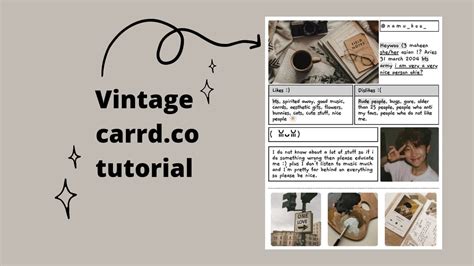 Aesthetic「 carrd.co 」Tutorial | Mobile Tutorial :) - YouTube