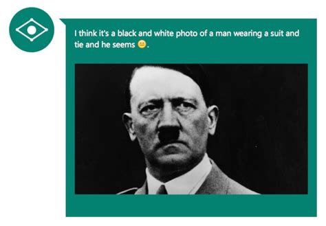 Microsoft's latest AI experiment is refusing to look at photos of Adolf Hitler (MSFT)