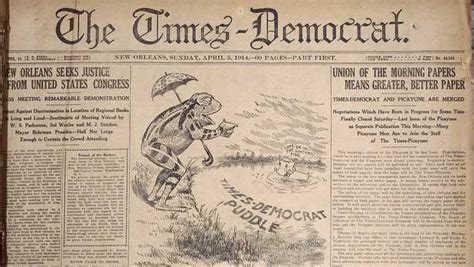 TIMELINE: Times-Picayune, the gold-standard of newspapers, sold