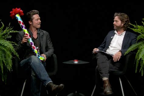 Brad Pitt Joins Zach Galifianakis on 'Between Two Ferns' | Hypebeast