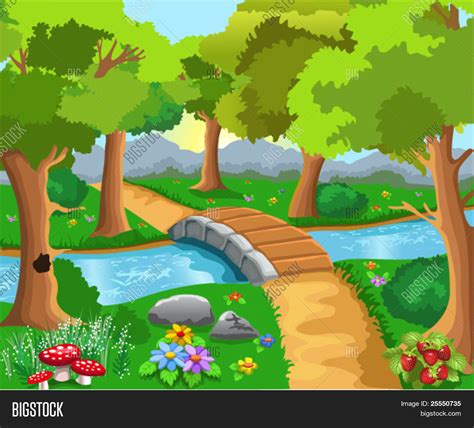 Cartoon Forest Vector & Photo (Free Trial) | Bigstock