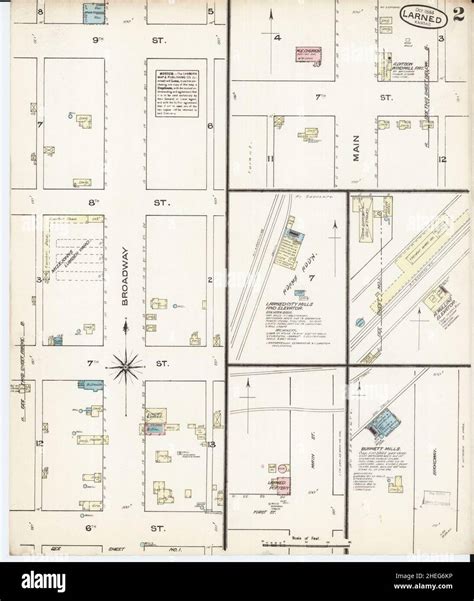 Larned kansas map hi-res stock photography and images - Alamy