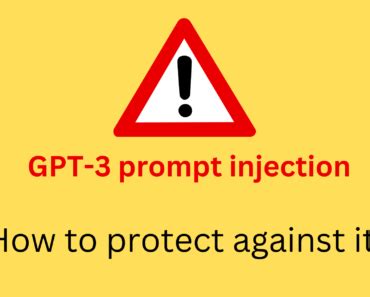Protecting against GPT-3 prompt injection attack – HarishGarg.com