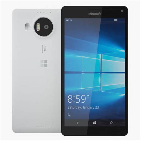 Microsoft Lumia 950 XL White 3D model | CGTrader