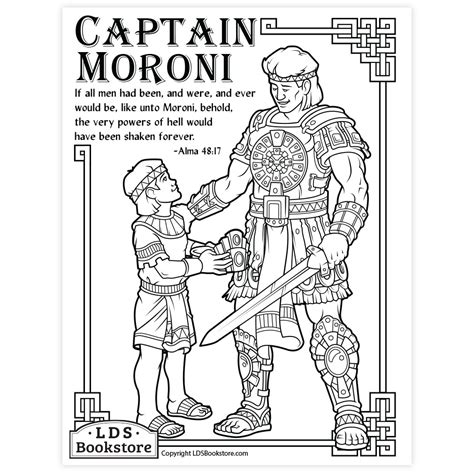 Lds Clipart Book Of Mormon Stories Coloring