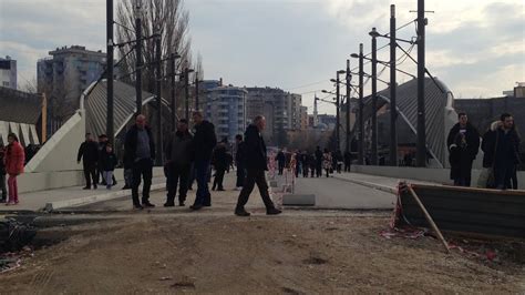 Crossing The Mitrovica Bridge On Kosovo Independence Day - YouTube