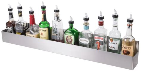 42" Stainless Steel Bar Bottle Rail