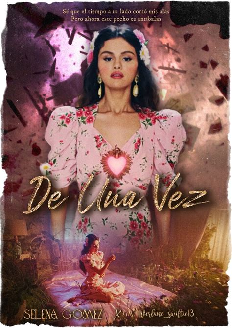 De Una Vez MV poster concept in 2021 | Selena gomez poster, Selena quintanilla, Selena